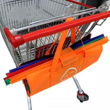 Load image into Gallery viewer, Misue Shopping Cart Trolley Bags -4 Reusable Grocery Bags