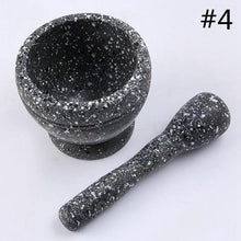 Load image into Gallery viewer, Mortar+Pestle Set Kitchen Supplies Durable