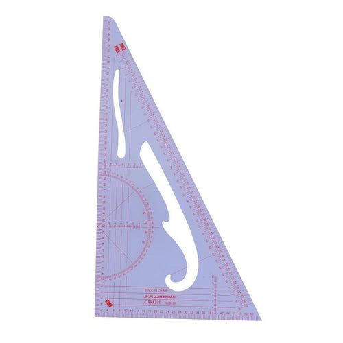 1:3/1:4/1:5 Clothing Drawing Plate Making Ruler Tailor Sewing Patchwork Tool