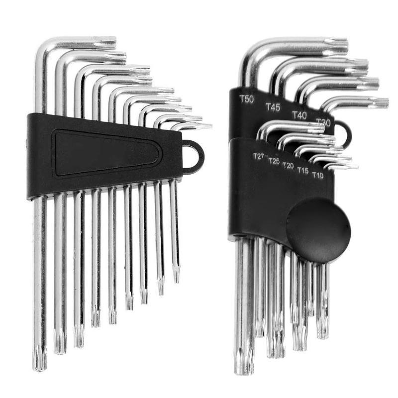 9pcs L-Shape Plum Allen Wrench Hex Screwdriver