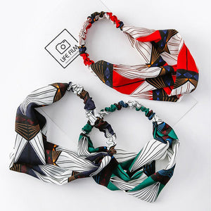 New Fashion Women Headscarf Elastic Scrunchy Headbands For Women Hair Accessories