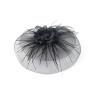 Women Peacock Eye Feather Headband Bridal Fascinator Hair Clip Headpieces