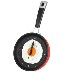 New Frying Pan Clock with Fried Egg