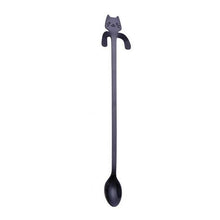 Load image into Gallery viewer, Cute Cat Spoon Long Handle Spoons