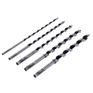 5PCS/Set 230mm Extra Long Brad Point Wood Drill Bit Set